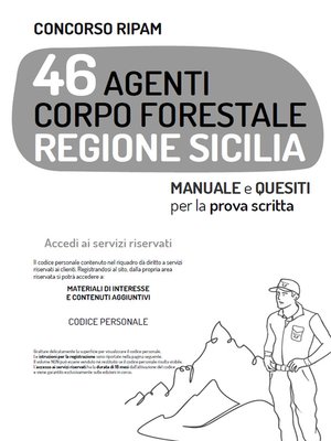 cover image of Concorso RIPAM 46 Agenti Corpo Forestale Regione Sicilia